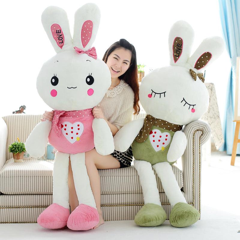 31" Giant Pink Peepy Bunny Plush