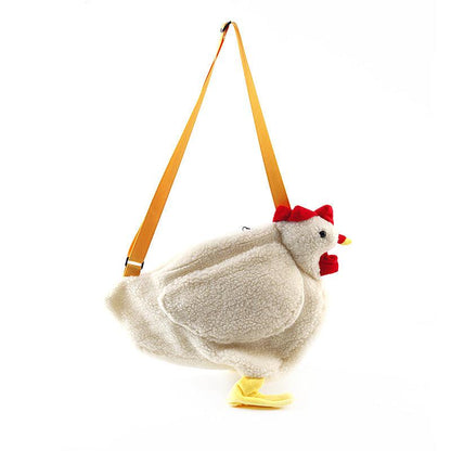 Sac à main en peluche pour poulets en peluche