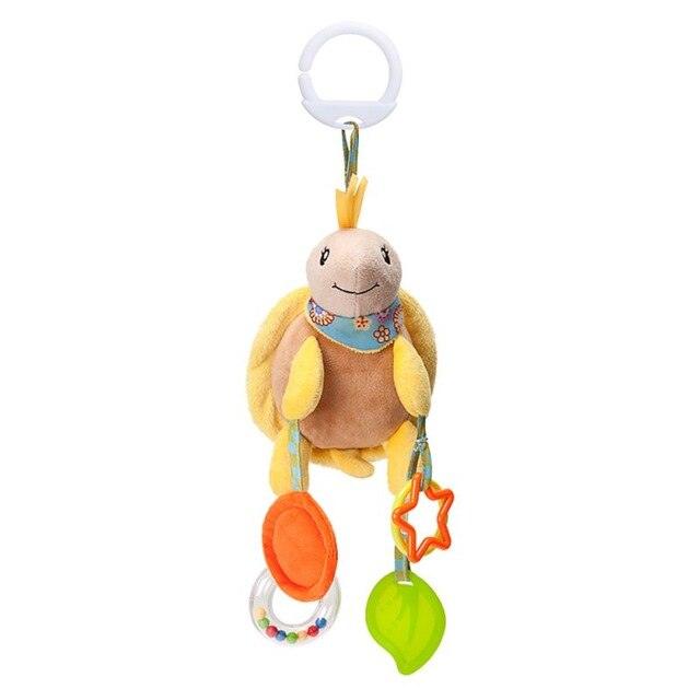 Hanging Stuffed Animals Rattles Teething Soothing Baby Toys