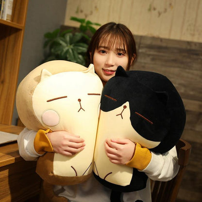 Kawaii cat plush pillow 12"-16