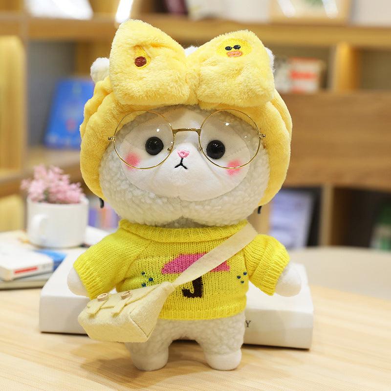 Plush Cho Kawaii Baby Sheep In Various Cute Outfits