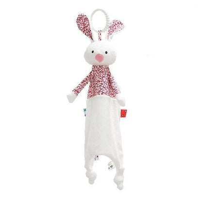 Doudou Bébé Lapin Blanc