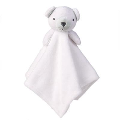 Doudou Bébé Ours Blanc