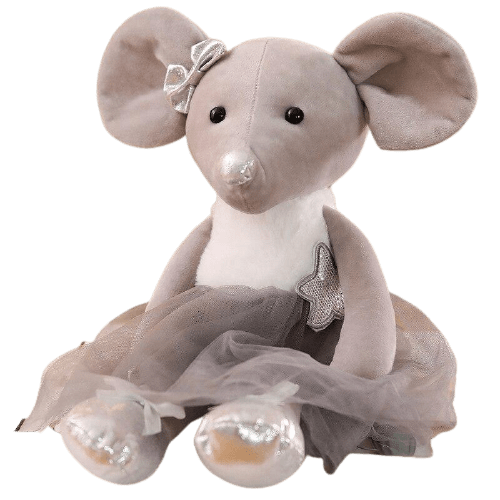 Baby Comforter Gray Mouse