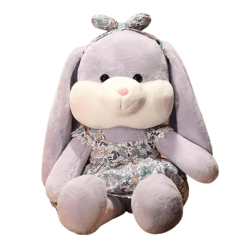 Purple Rabbit Plush