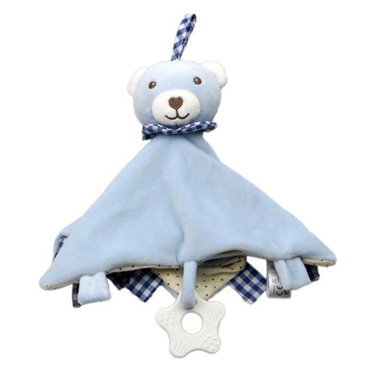 Doudou Ours Bleu - Peluche Center | Boutique Doudou & Peluches