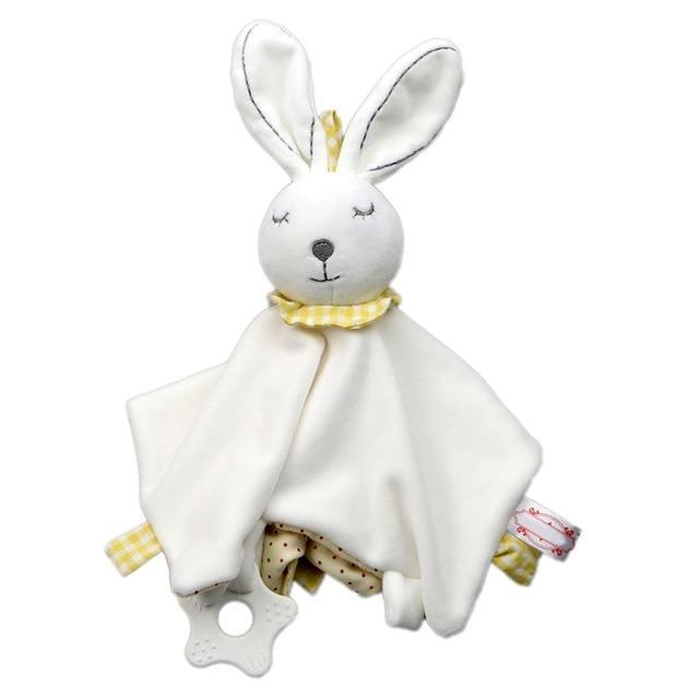 Doudou Petit Lapin Blanc - Peluche Center | Boutique Doudou & Peluches