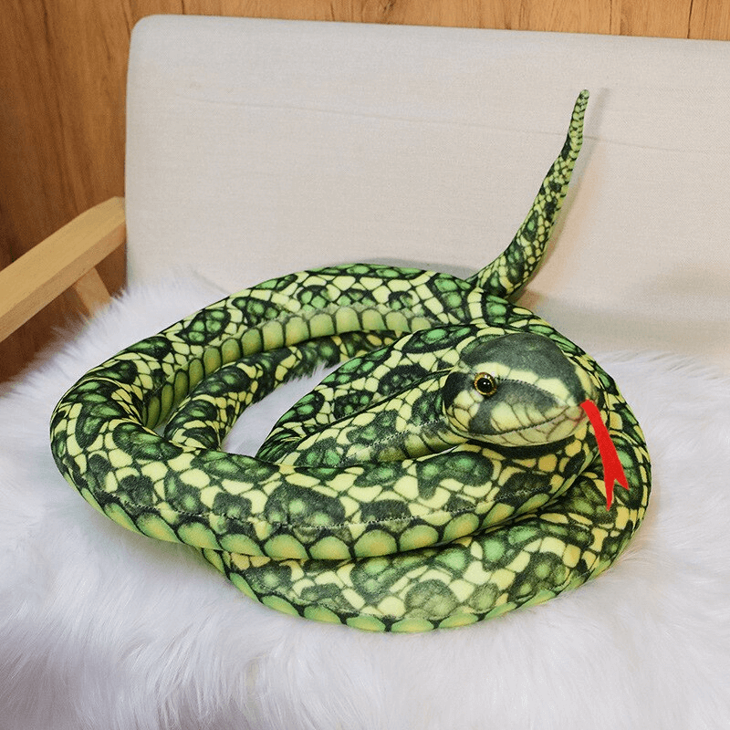Peluche Serpent Vert