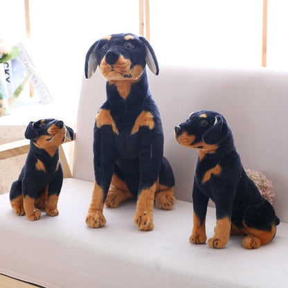 Jouets en peluche pour chien Rottweiler