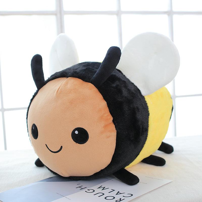 Peluche abeille coccinelle de dessin animé