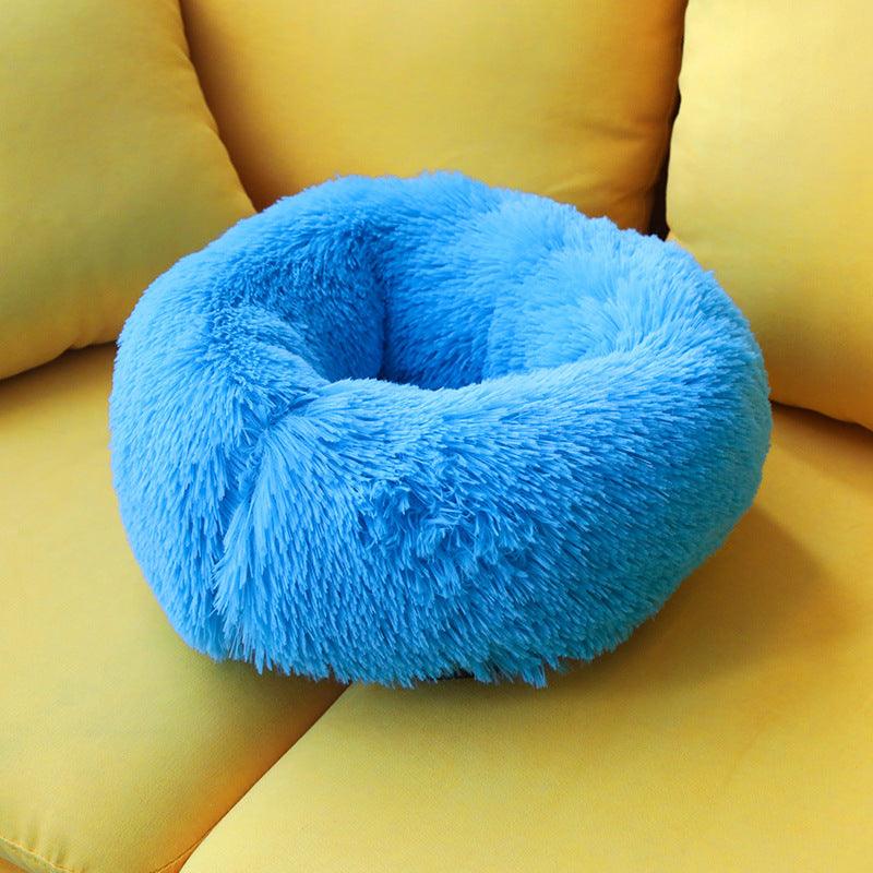 Lit en peluche pour chien et chat