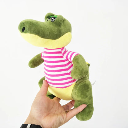 Stripes the alligator soft toy