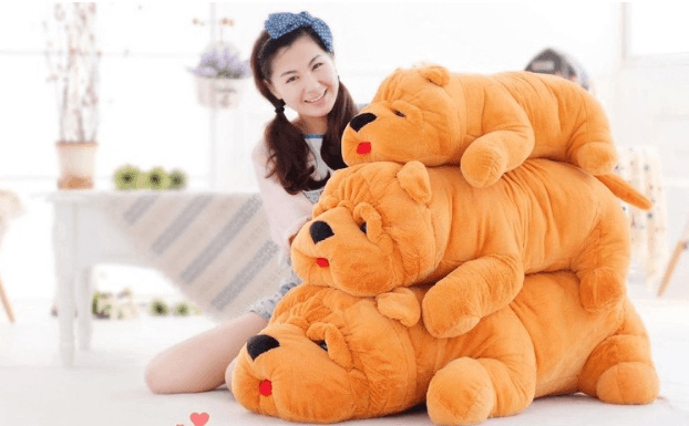 Plush Kawaii Animal Shar Pei Dog