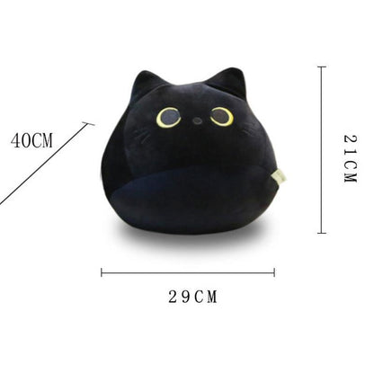 Creative black cat doll plush toy