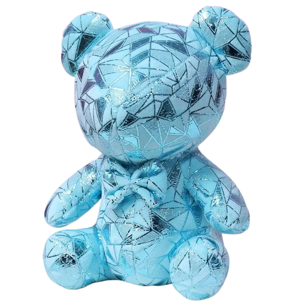 Peluche Abstract Geometrical Shiny Bunny & Teddy