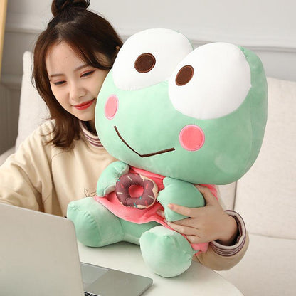 Donut Frog Doll Plush