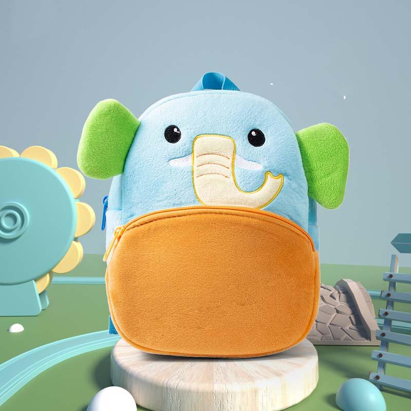 Plush backpack for children