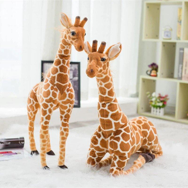 Grande Peluche Girafe - Peluche Center | Boutique Doudou & Peluches