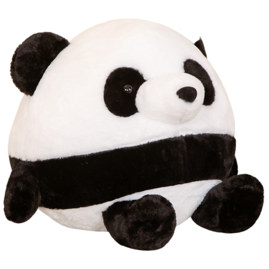 Peluche Panda géant rond et potelé