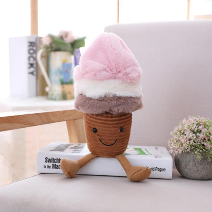 Creative and Funny Fruit and Vegetable Plush Toys (13 Different Types)