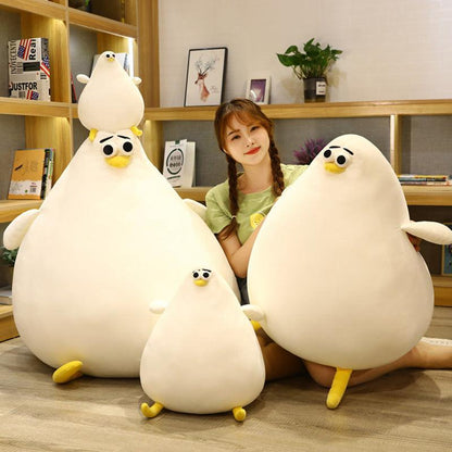 Kawaii Cartoon Chicken Plush Toy