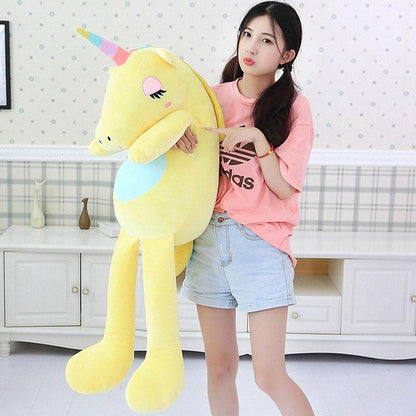 Giant unicorn plush