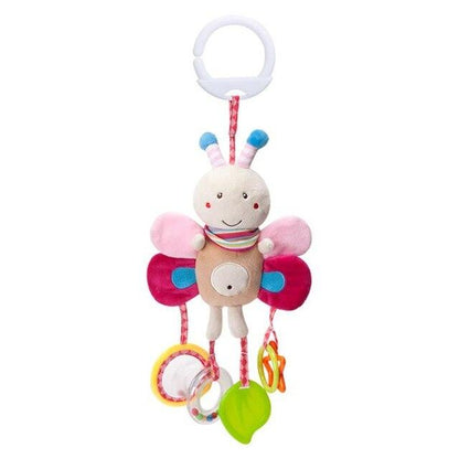 Hanging Stuffed Animals Rattles Teething Soothing Baby Toys