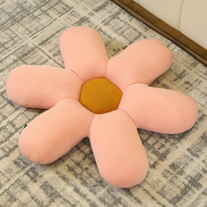 Floor Flower Plush Pillow