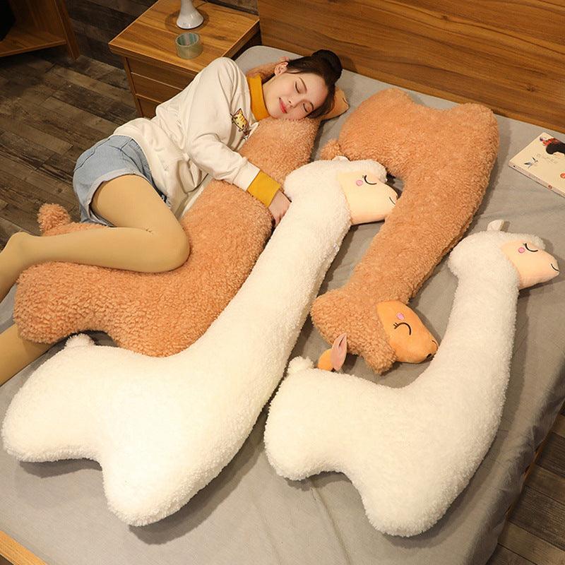 Giant Alpaca Plush Pillow