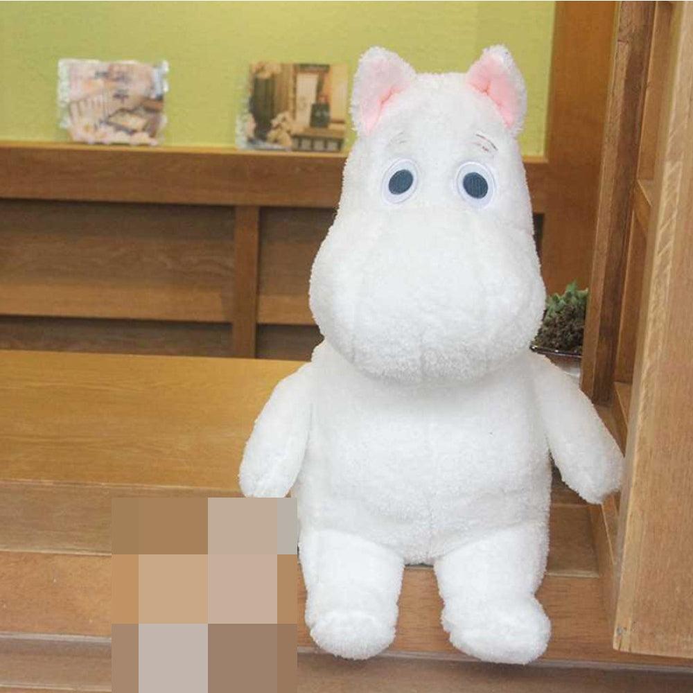 Peluche Hippopotame Blanc Super Mignon