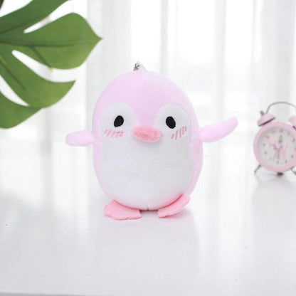 Adorables peluches porte-clés mini pingouins