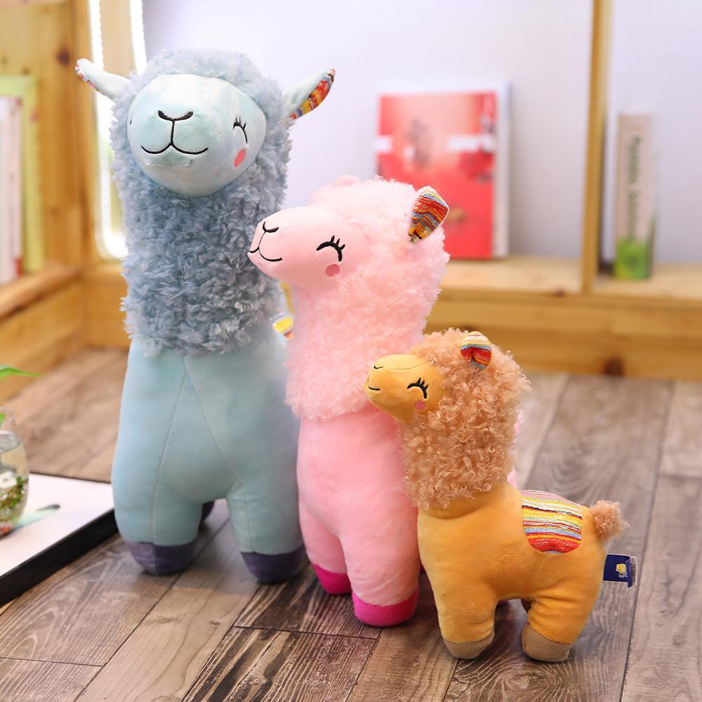 Grande Peluche Lama Alpaga - Peluche Center | Boutique Doudou & Peluches