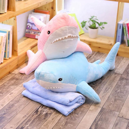 Grande Peluche Requin 140cm - Peluche Center | Boutique Doudou & Peluches