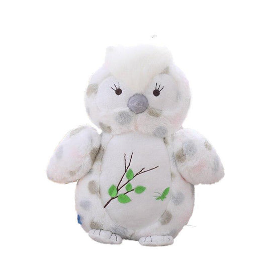 Hibou Blanc En Peluche - Peluche Center | Boutique Doudou & Peluches