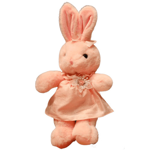 Pink Plush Rabbit