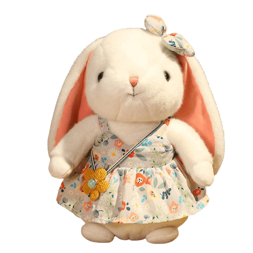 White Plush Rabbit