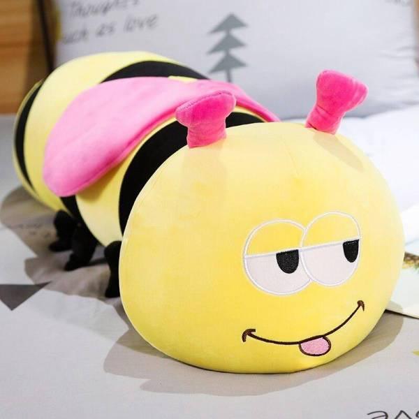 Peluche Abeille Géante en Coton - Peluche Center | Boutique Doudou & Peluches