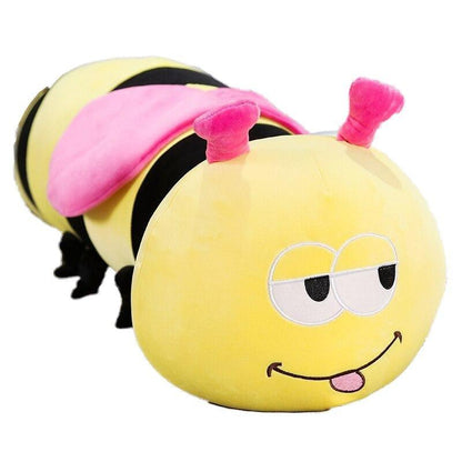 Peluche Abeille Géante Rose - Peluche Center | Boutique Doudou & Peluches