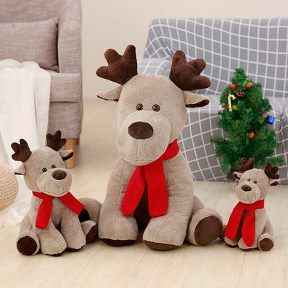 Peluche Cerf de Noël - Peluche Center | Boutique Doudou & Peluches