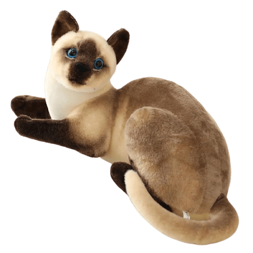 Beige Siamese Cat Plush