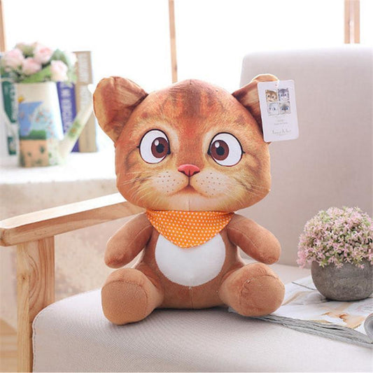 Peluche Chat Mignon Oreiller - Peluche Center | Boutique Doudou & Peluches