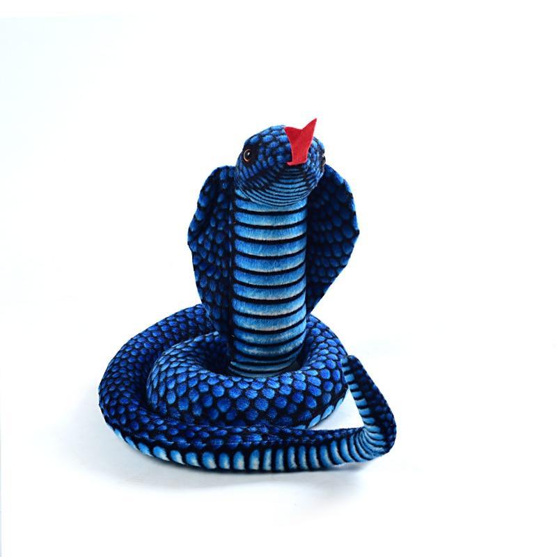 Peluche Cobra Bleu - Peluche Center | Boutique Doudou & Peluches