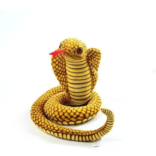 Peluche Cobra Jaune - Peluche Center | Boutique Doudou & Peluches