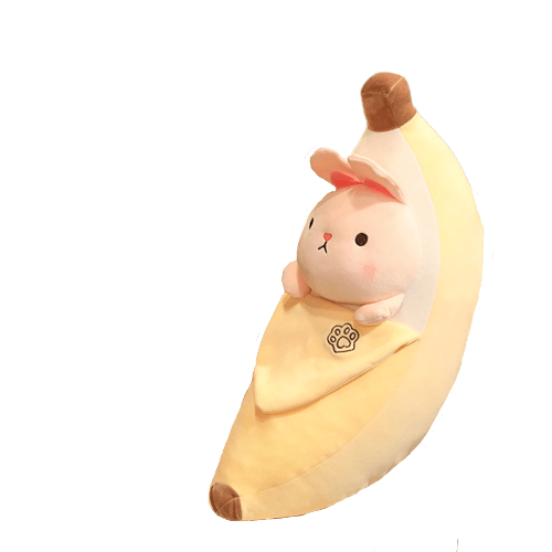 Peluche Cochon Banane