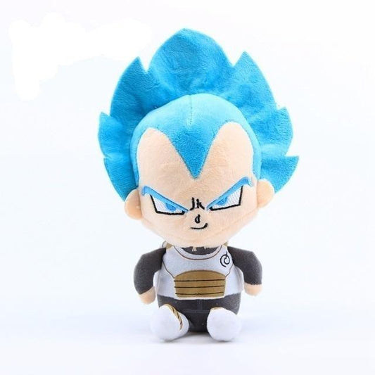 Peluche Dragon Ball Vegeta Saiyan Blue - Peluche Center | Boutique Doudou & Peluches