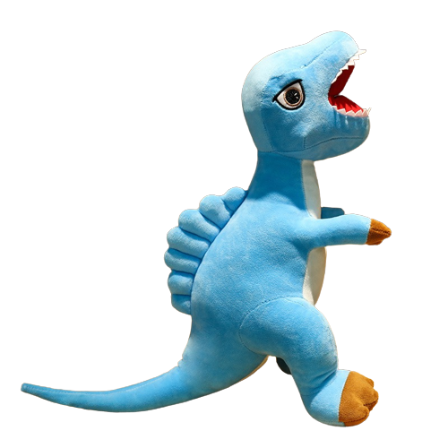 Peluche Dinosaure T-Rex Mignon Bleu