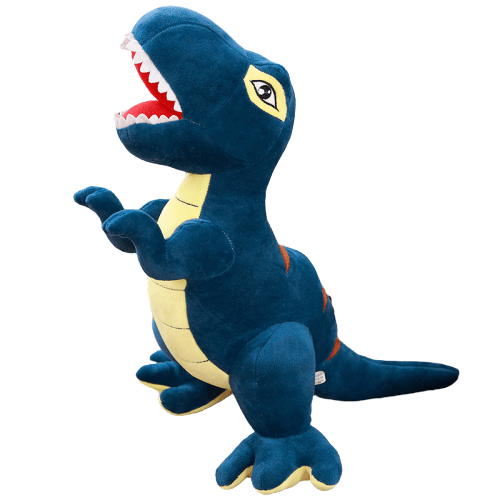 Blue T-Rex Dinosaur Plush