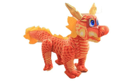 Peluche Dragon Ancestral Rouge - Peluche Center | Boutique Doudou & Peluches