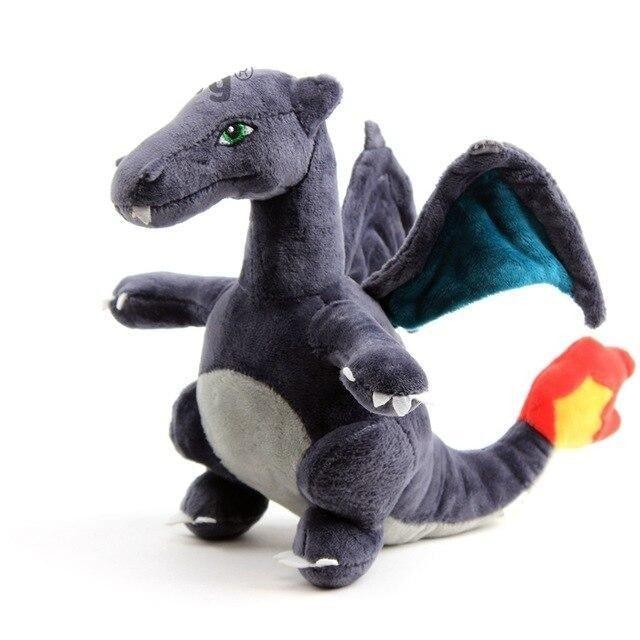 Peluche Dragon Gris Feu - Peluche Center | Boutique Doudou & Peluches