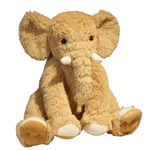 Brown Elephant Plush 
